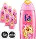 Fa Magic Oil Pink Jasmine douchegel - 6x 250ml multiverpakking