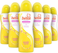 Zwitsal Original deodorant - 6x100 ml - zacht voor de huid - compressed