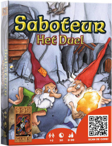 999 Games Saboteur het duel kaartspel