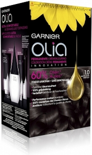 Garnier Olia Permanente Kleuring 1.0 Nacht Zwart