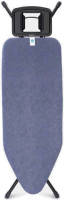 Brabantia Strijkplank C met strijkijzerhouder 124x45 cm (blauw)