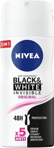 Nivea Deodorant Deospray Black And White Clear