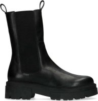 Sacha hoge leren chelsea boots zwart