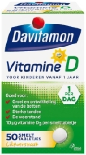 Davitamon Vitamine D Kinderen Smelttablet