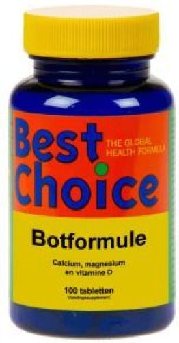 Best Choice Botformule Calcium Magnesium Vitamine D Tabletten