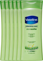 Vaseline Aloe Soothe body lotion - 6 x 400 ml