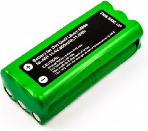 MicroBattery MBVC0001 Nikkel Metaal Hydride 800mAh 14.4V oplaadbare batterij/accu