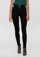 Only high waist skinny jeans zwart