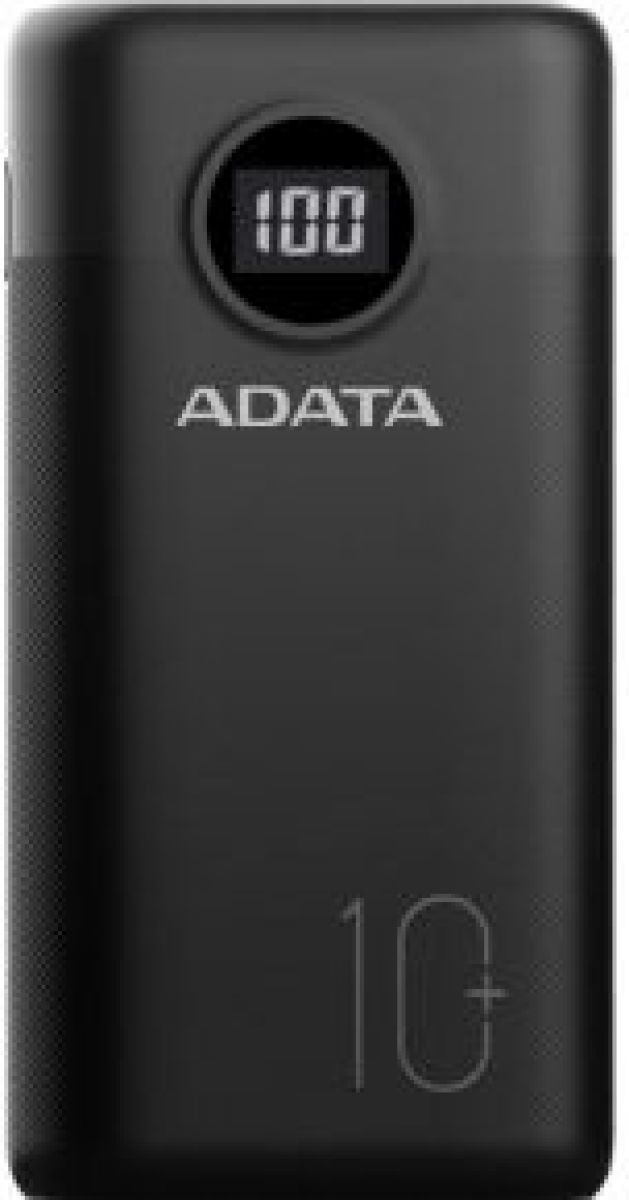 ADATA P10000QCD powerbank Lithium-Ion (Li-Ion) 10000 mAh Zwart