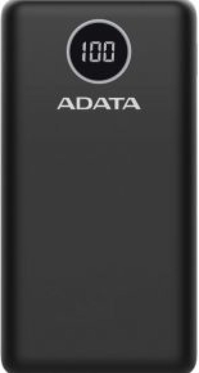ADATA P20000QCD powerbank Lithium-Polymeer (LiPo) 20000 mAh Zwart