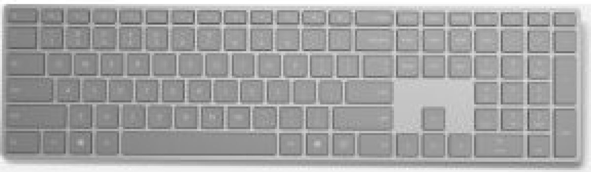 Microsoft 3YJ-00019 toetsenbord Bluetooth QWERTY Engels Grijs