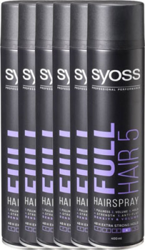 Syoss Hairspray Full Hair 5 Voordeelverpakking