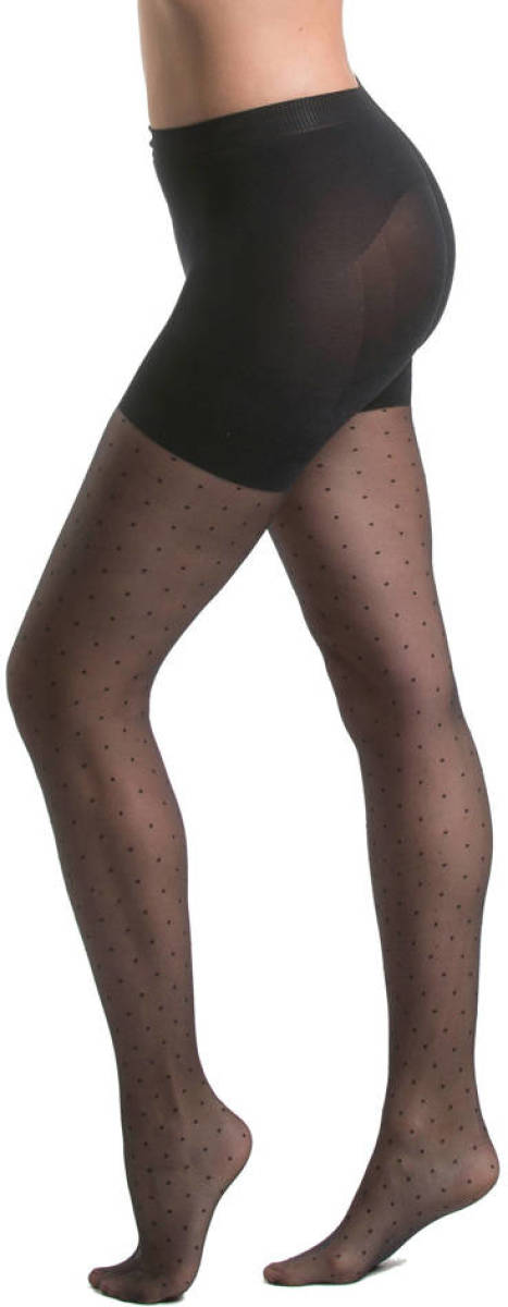 MAGIC Bodyfashion panty Sexy Dots 20 denier zwart