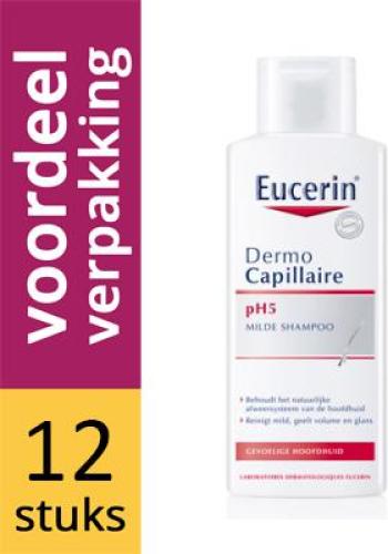 Eucerin Dermo Capillaire Ph5 Milde Shampoo Gevoelige Huid Voordeelverpakking