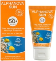Alphanova Zonnebrand Sun Face Cream Factorspf50 Bio