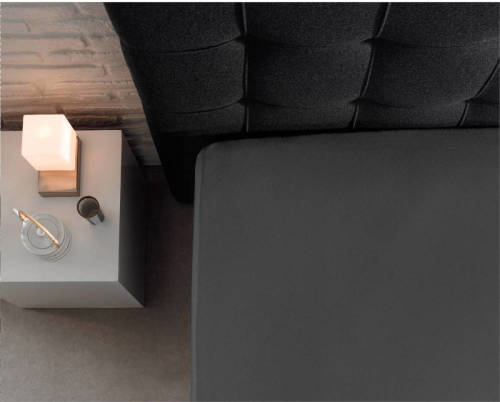 Dreamhouse katoenen hoeslaken Grijs