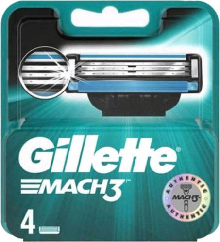 GILLETTE Mach3 - 4 Scheermesjes