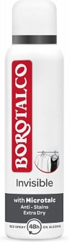 Borotalco Deodorant Deospray Invisible