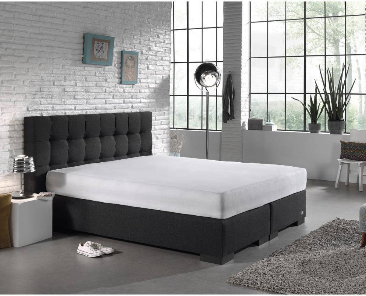 Dreamhouse katoenen molton Wit