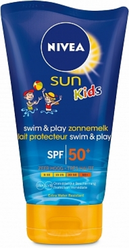 Nivea Sun Kids Swim En Play Zonnemelk Factorspf50