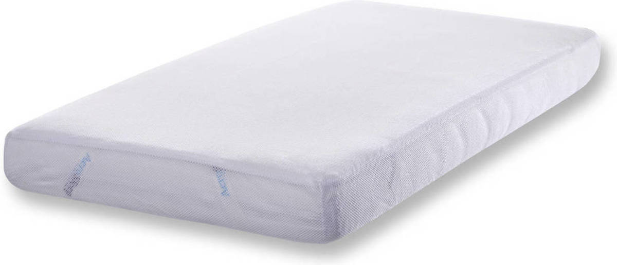 Aerosleep polyester hoeslaken 70x140 cm Wit