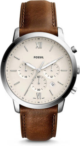 Fossil horloge Neutra Chrono FS5380 zilverkleur