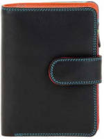 Mywalit Ladies Medium 10 CC Wallet with Zip Purse zwart