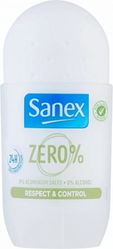 Sanex Deodorant Deoroller Zero Respect en Control Normal