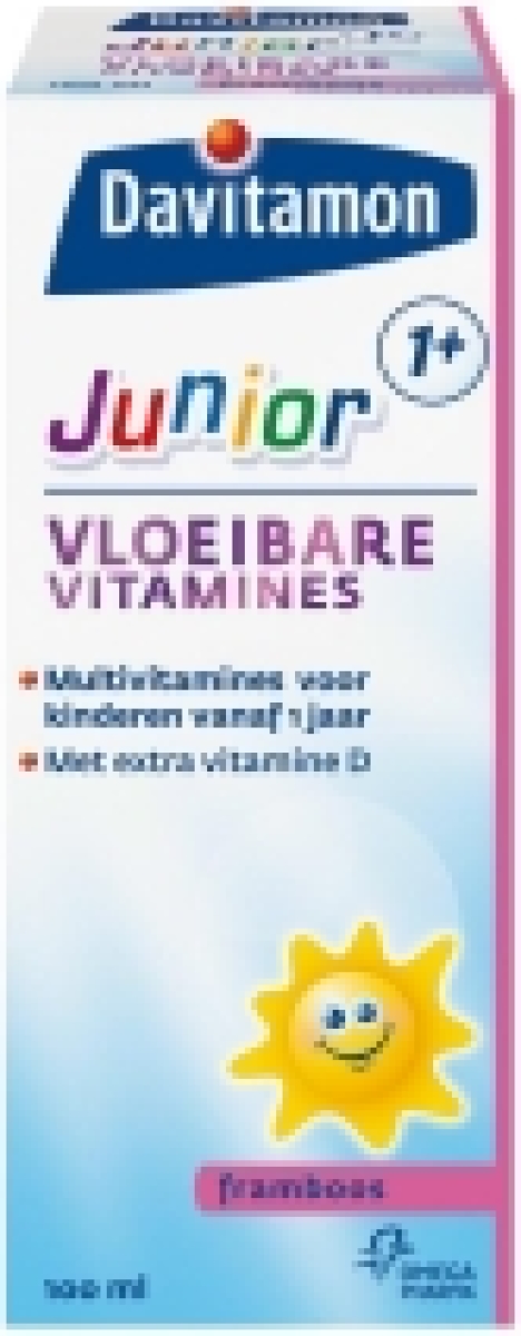 Davitamon Junior Vloeibaar Framboos