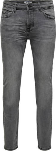 ONLY & SONS skinny jeans Warp grijs