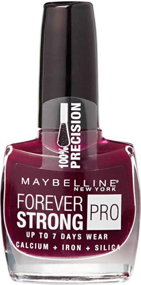 Maybelline New York Forever Strong nagellak - 287 midnight red