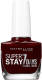 Maybelline New York Forever Strong nagellak - 287 midnight red