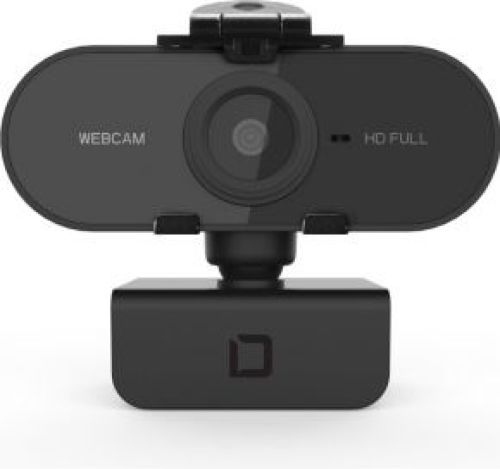 Dicota D31841 webcam 1920 x 1080 Pixels USB 2.0 Zwart