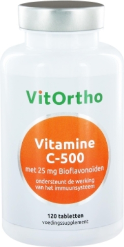 Vitortho Vitamine C-500 Met 25 Mg Bioflavonoden