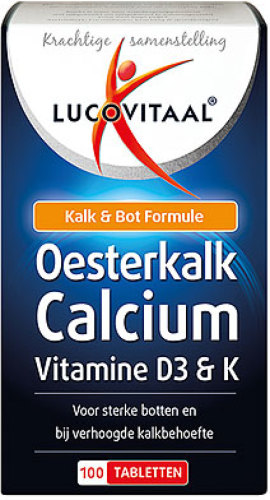 Lucovitaal Oesterkalk Calcium Tabletten