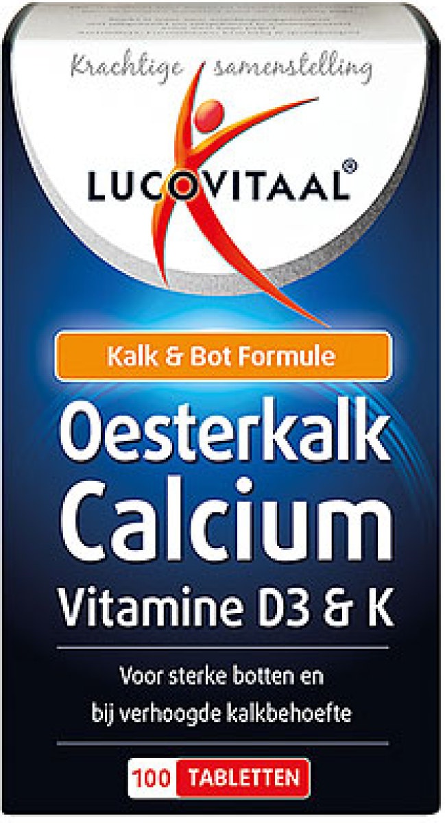 Lucovitaal Oesterkalk Calcium Tabletten