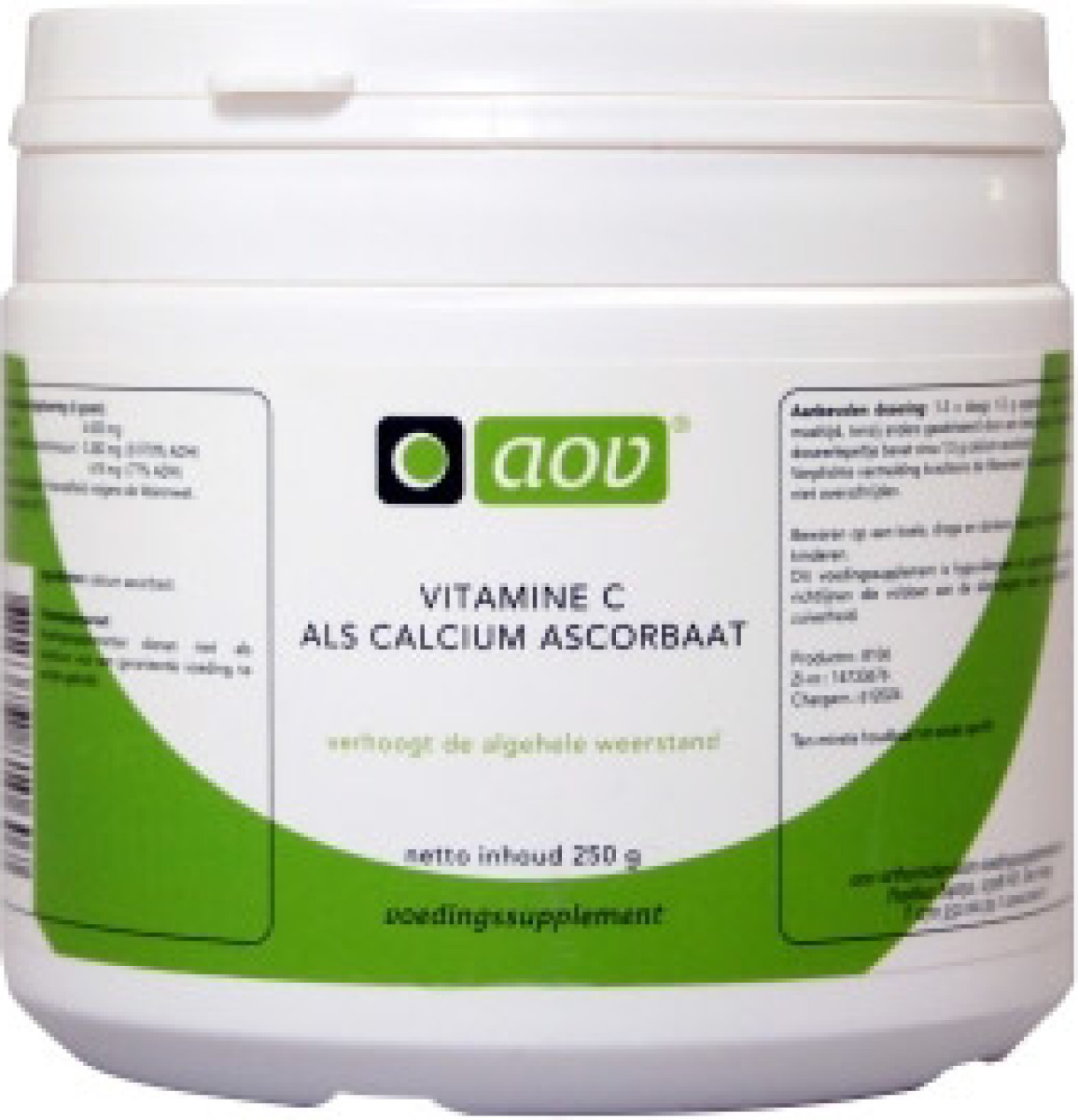 Aov 331 Vitamine C Calcium Ascorbinezuur