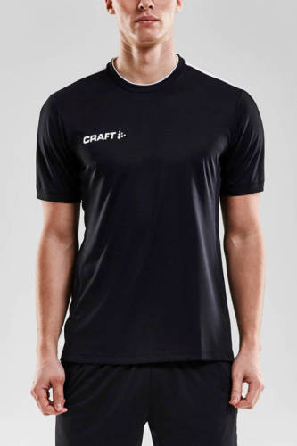 Craft Senior sport T-shirt zwart/wit