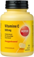Roter Vitamine C Citroen 500mg Kauwtabletten