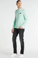 Jack & Jones JEANS INTELLIGENCE slim fit jeans Glenn zwart