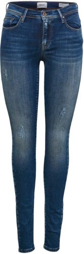 Only Onlshape Reg Skinny Jeans Dames Blauw