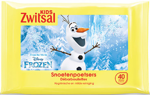 Zwitsal Frozen Snoetenpoetsers Baby - 40 Stuks