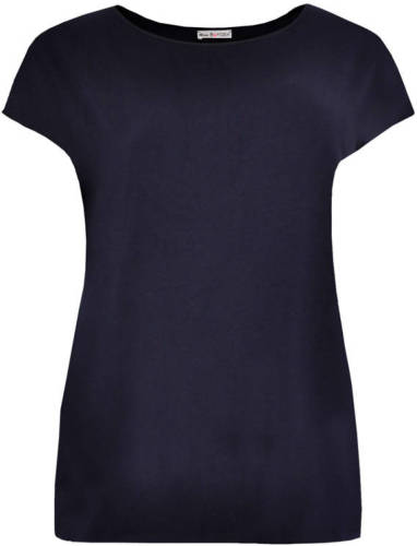 Yoek T-shirt marine