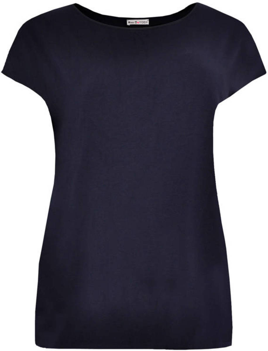 Yoek T-shirt marine