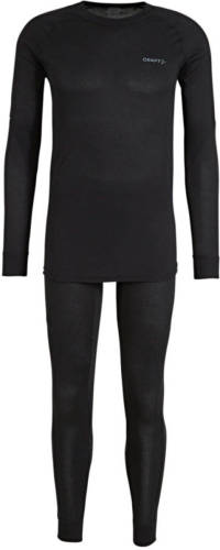 Craft thermo ondergoed zwart (set)