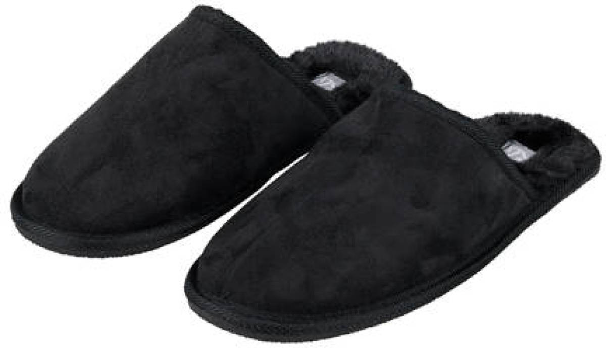 Apollo pantoffels zwart