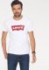 Levi's T-shirt met logo wit