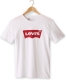 Levi's T-shirt met logo wit