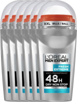 Loreal Paris Men Expert Deodorant Deo Roll On Fresh Extra Voordeelverpakking