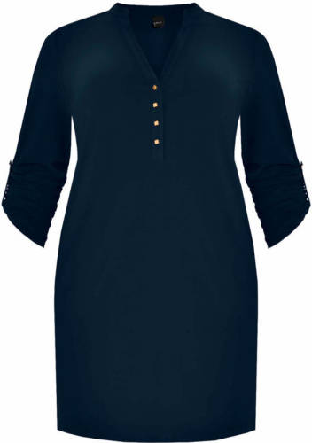 Yoek tuniek donkerblauw